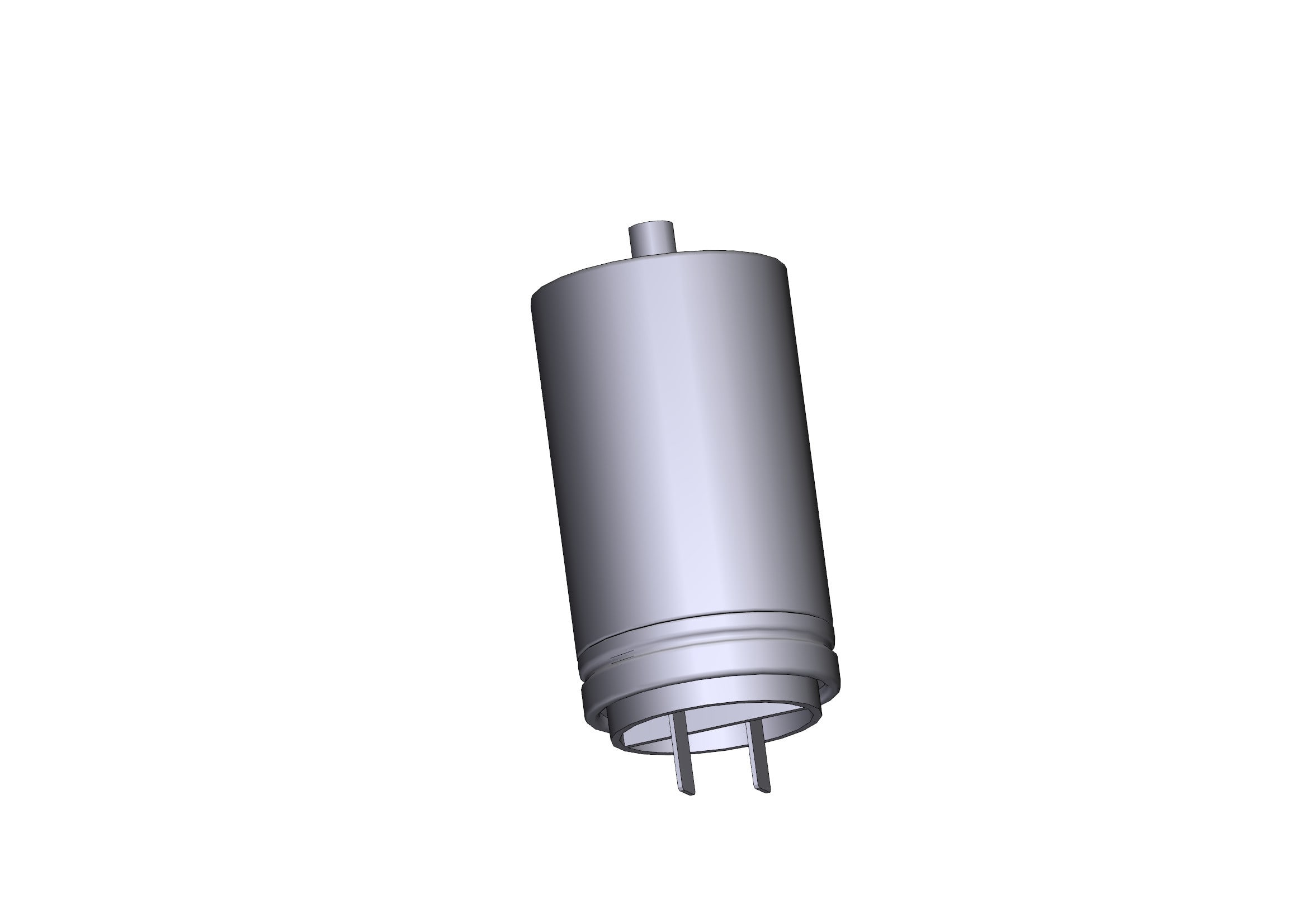 CAME - Condensatore microfarad 25 con cavi e codolo per motoriduttore.