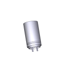 CAME - Condensatore microfarad 31,5 con doppio faston per motoriduttore.