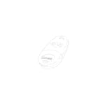 CAME - guscio trasmettitore top-862na