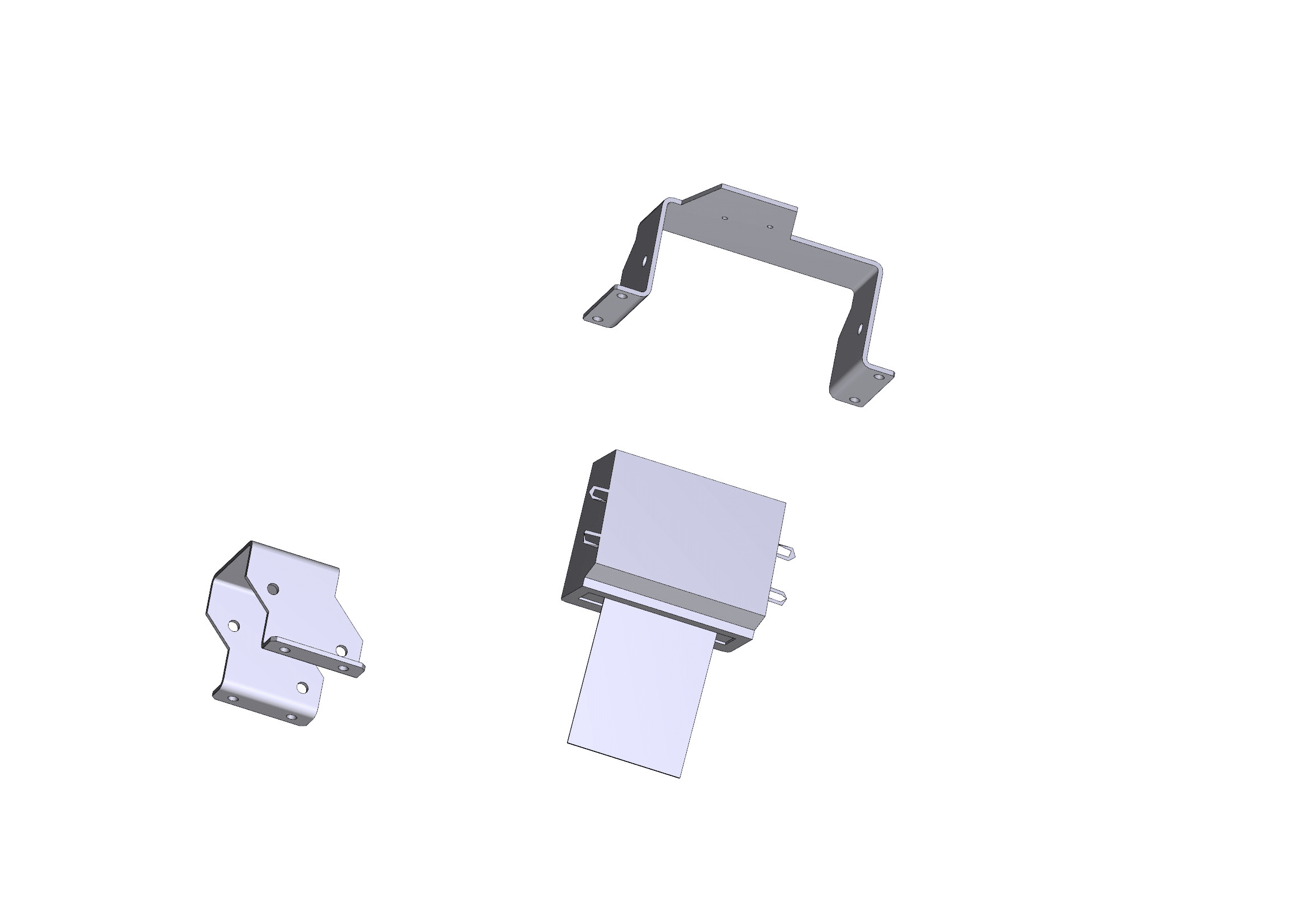 CAME - Lettore barcode NLV-4001 con staffe per cassa automatica.