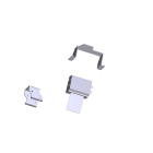 CAME - Lettore barcode NLV-4001 con staffe per cassa automatica.