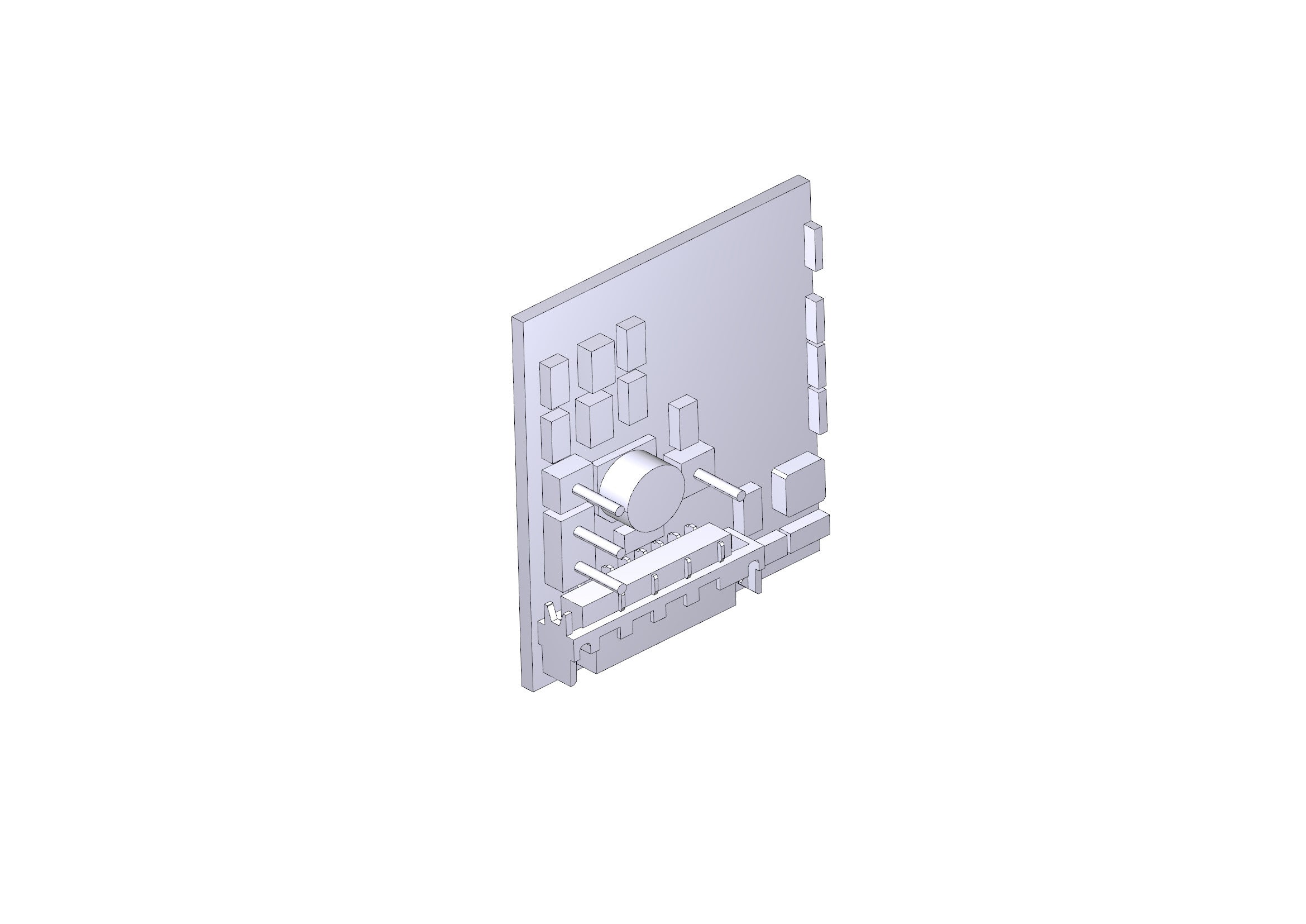 CAME - scheda fotocellule sipa08-09 per coppia di microfotocellule da incasso.