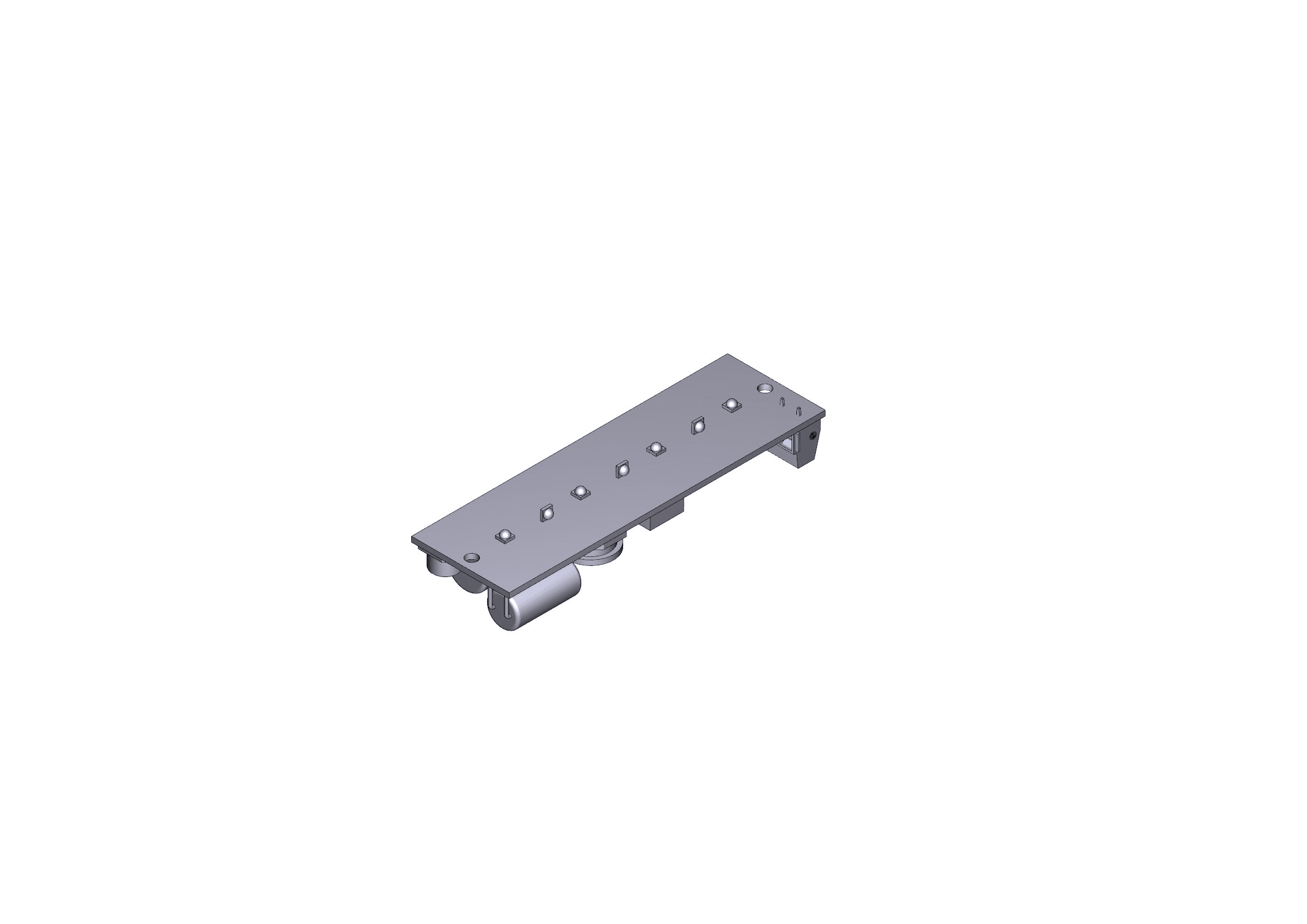 CAME - scheda ambra per lampeggiatore con base e supporto dd-1ka.