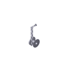 CAME - Puleggia avvolgicatena Cat-X per pilastro con motoriduttore.