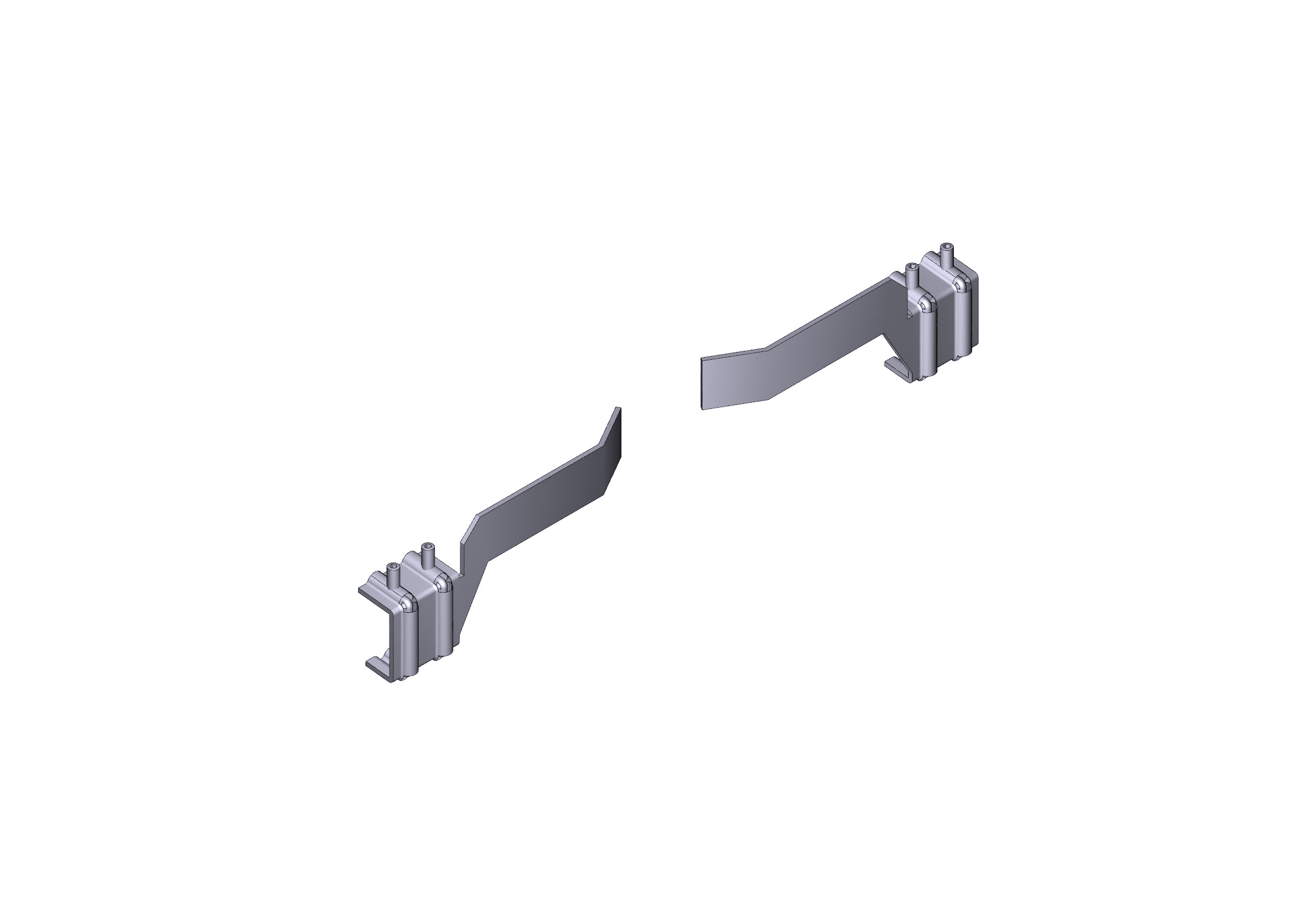 CAME - coppia alette finecorsa bx bk bxv