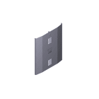 CAME - Porta armadio con motoriduttore BY-3500T.