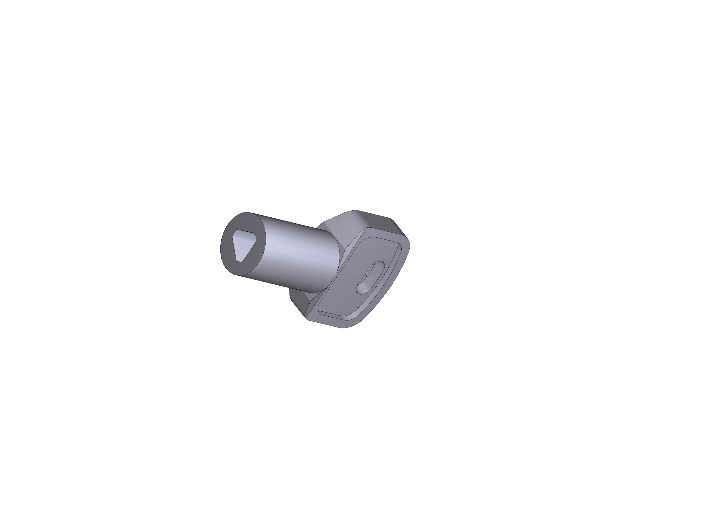 CAME - Chiave sblocco trilobata 10pz per motoriduttore.