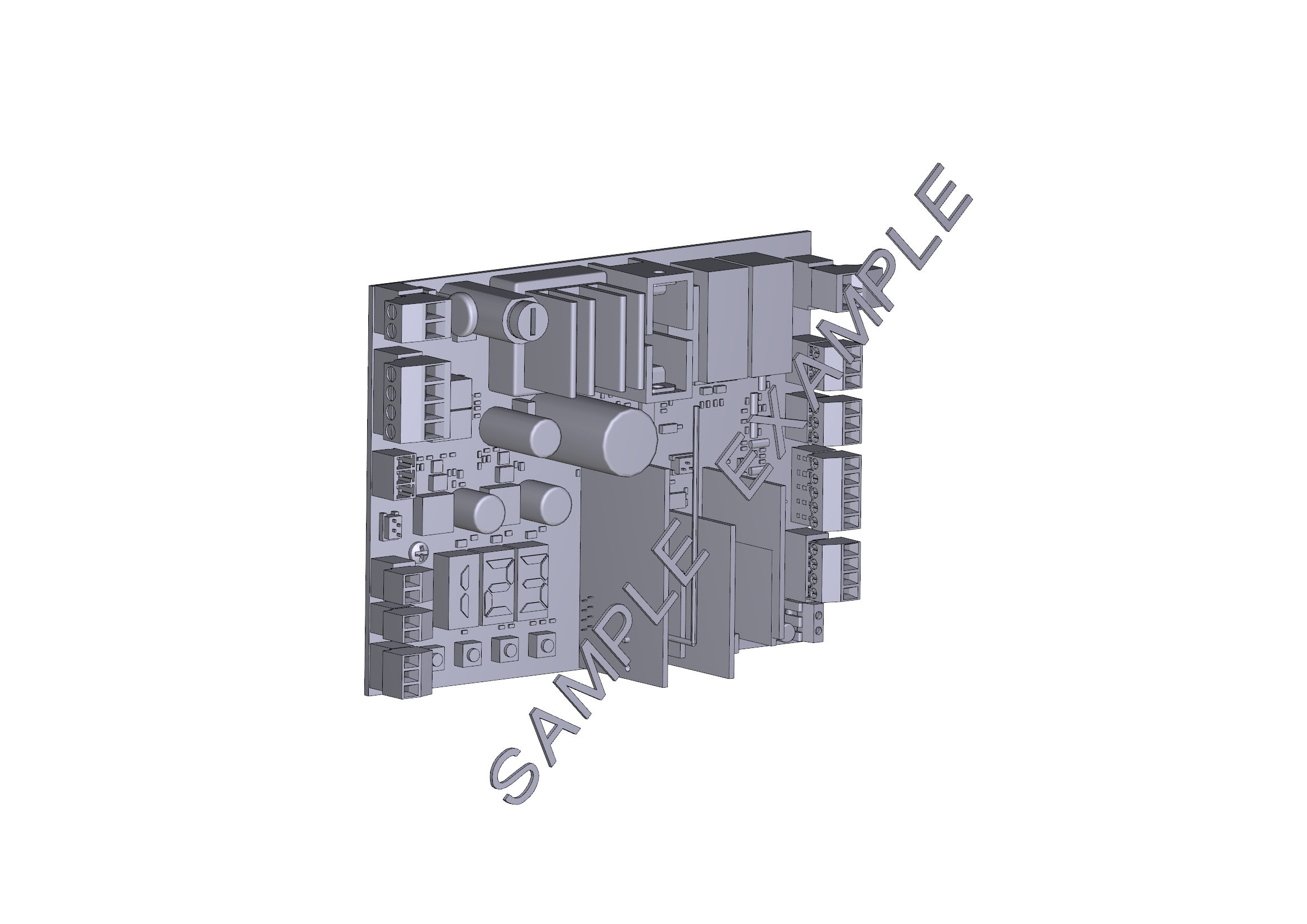 CAME - Scheda elettronica ante battenti 230V ZF4.
