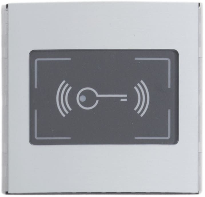 BPT - Supporto in policarbonato, abbinabile a modulo MTMRFID. Grado protezione urti IK07. Frontale modulo RFID.