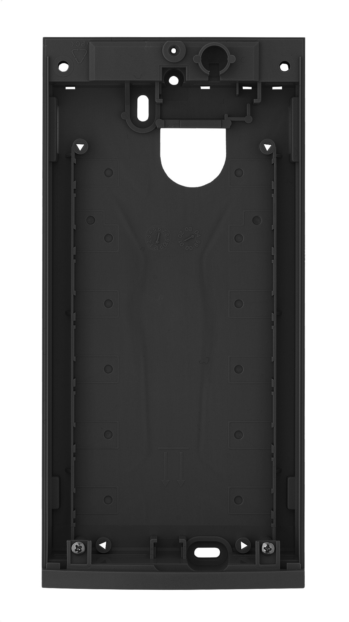 BPT - Utilizzo per esterni serie Targha HBP GR-Base da parete.