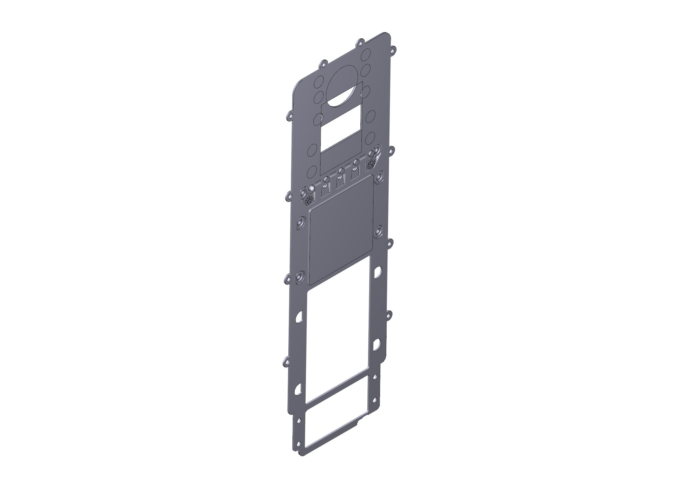 CAME - Vetrino display Digitha con guarnizione per posto esterno.