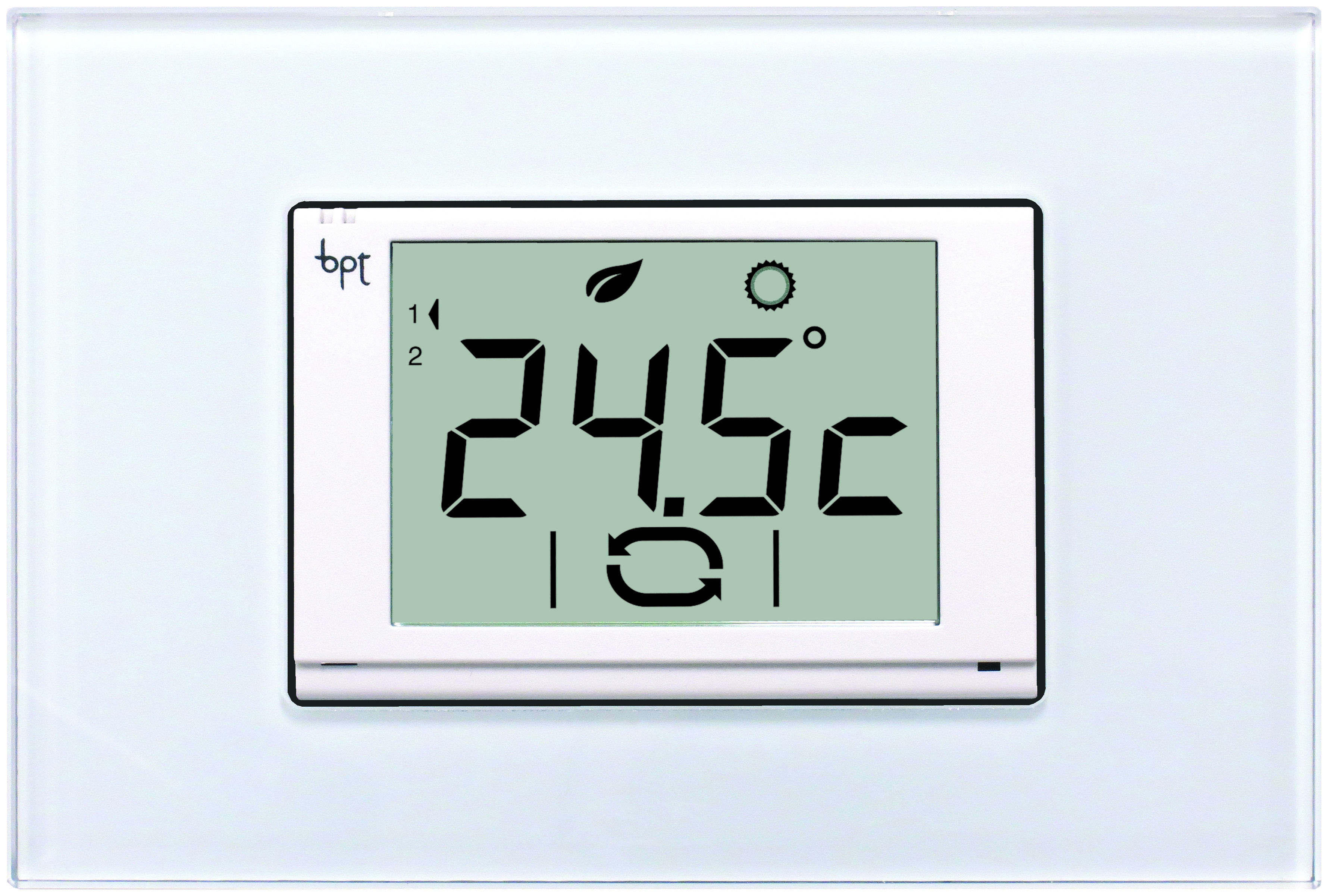 BPT - Termostato touch screen da incasso TA/600 230, alimentazione 230 Vca.