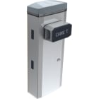 CAME - Barriera automatica GGT80AX4 con motoriduttore irreversibile a 24V DC, armadio in acciaio AISI 304 satinato e molle di bilanciamento incluse.