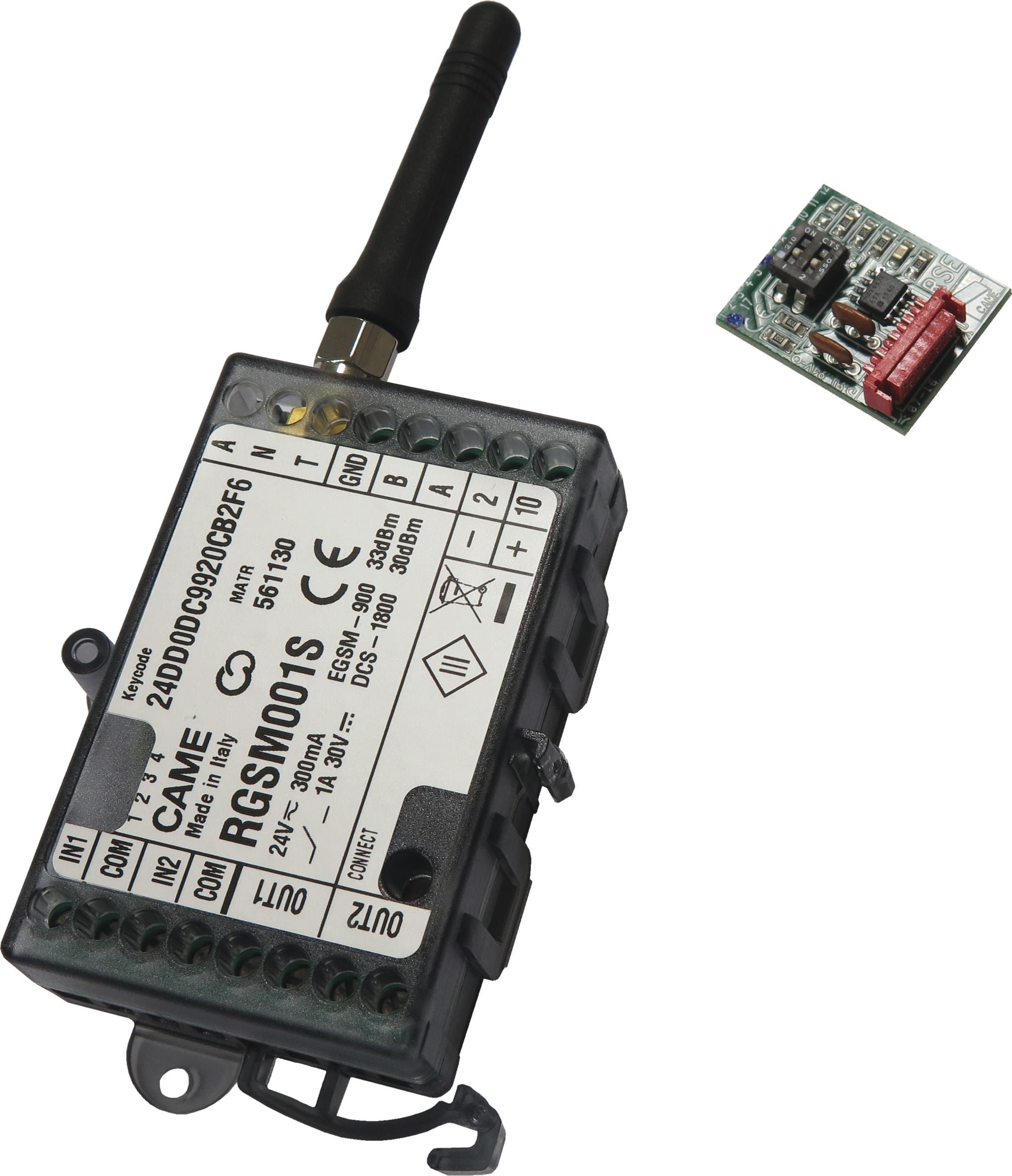 CAME - RGSM001S Gateway GSM Standalone per la gestione remota di automazioni CAME con sistema dedicato CAME Connect (mod. 002RSE incluso).