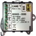 CAME - Modulo di espansione BUS con 2 ingressi e 2 uscite, configurabili in NO, NC o resistiva (8K2), uscita spia e relay.