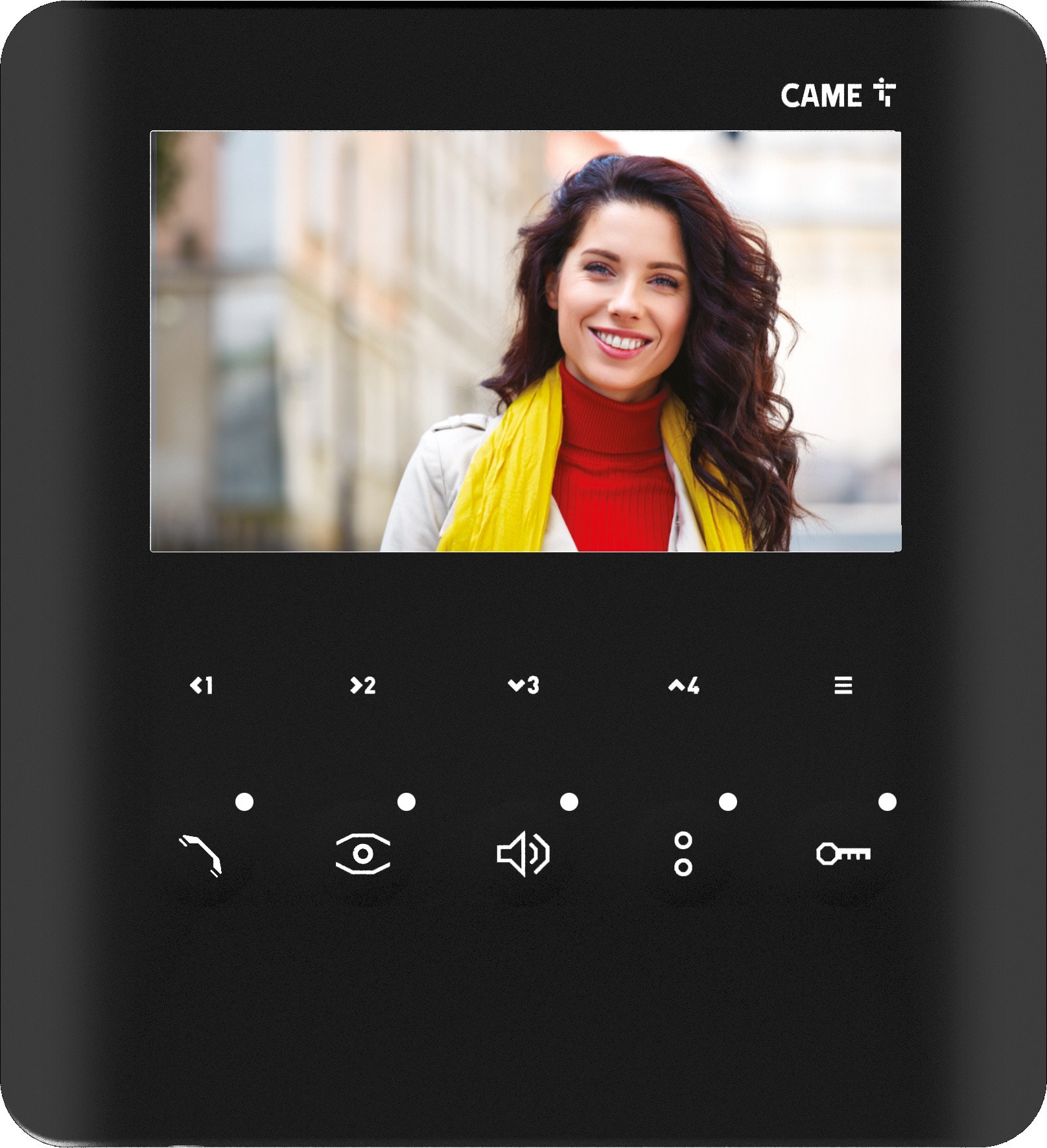 BPT - PLX videocitofono vivavoce X1 BK
