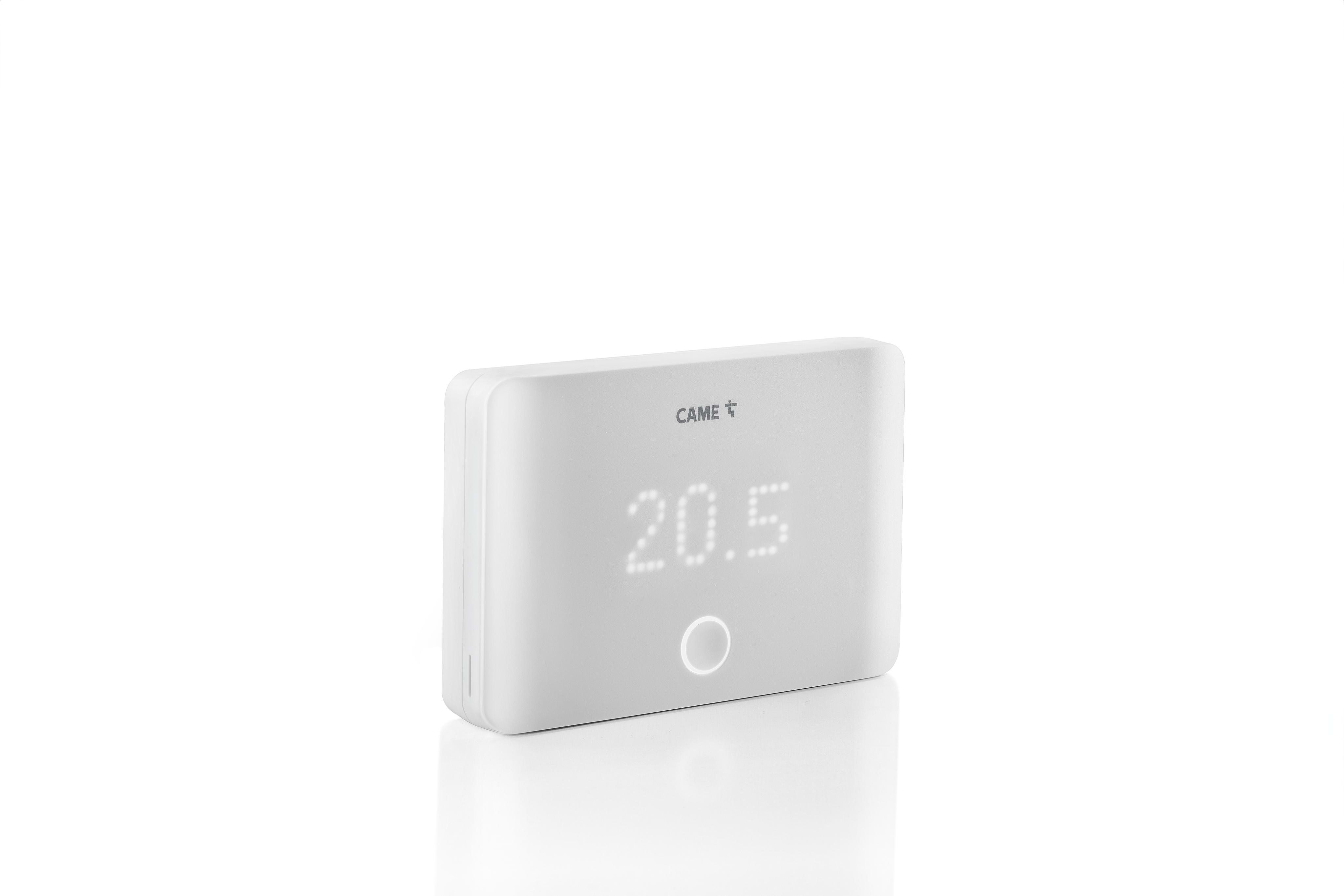 BPT - Cronotermostato smart da parete, bianco opaco, alimentazione 230V AC, controllabile tramite App THermo Wi-Fi. TH/ONE WIFI WALL CRONOTER. 230V.