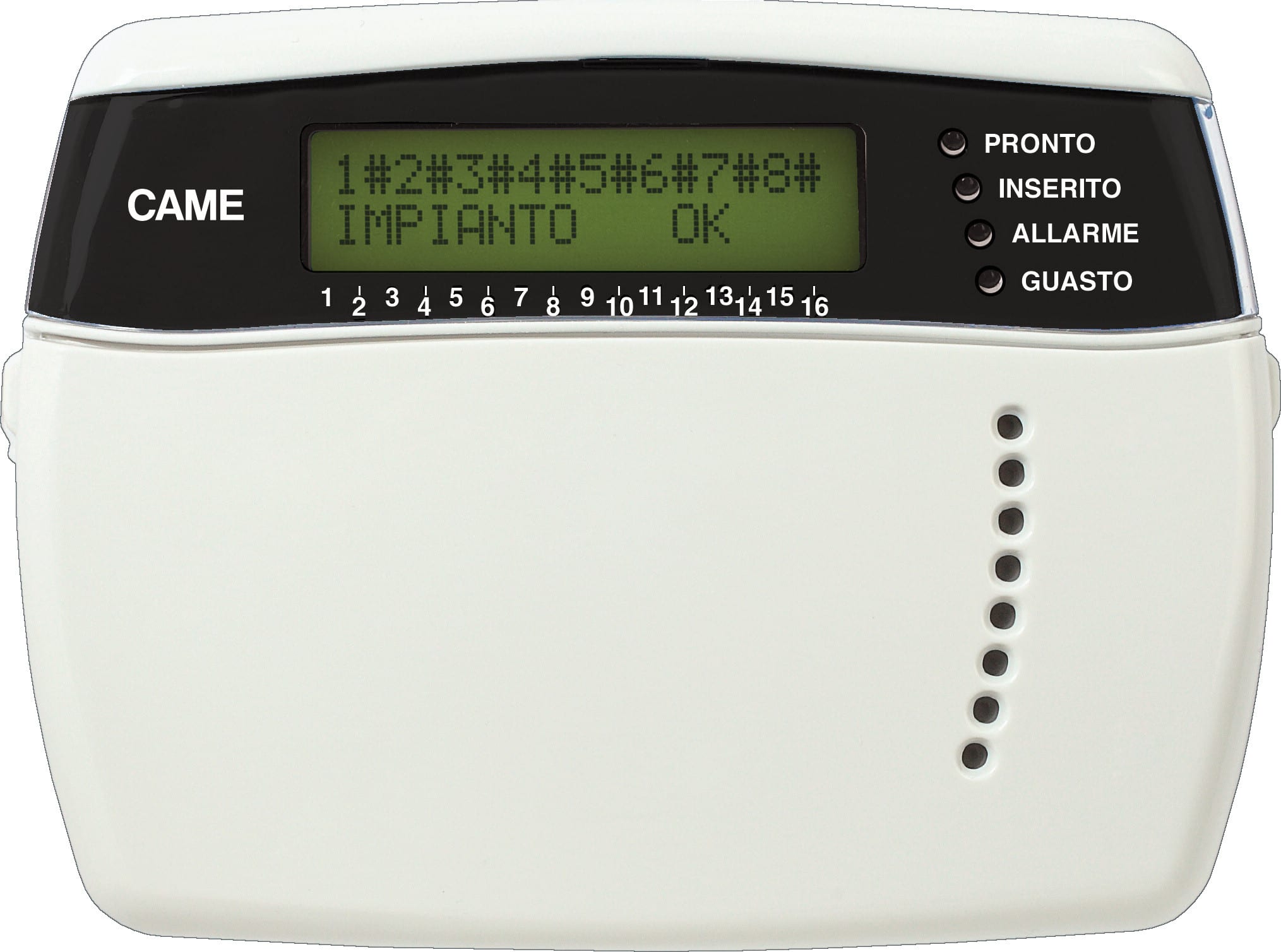 BPT - Tastiera LCD da parete PXKD.