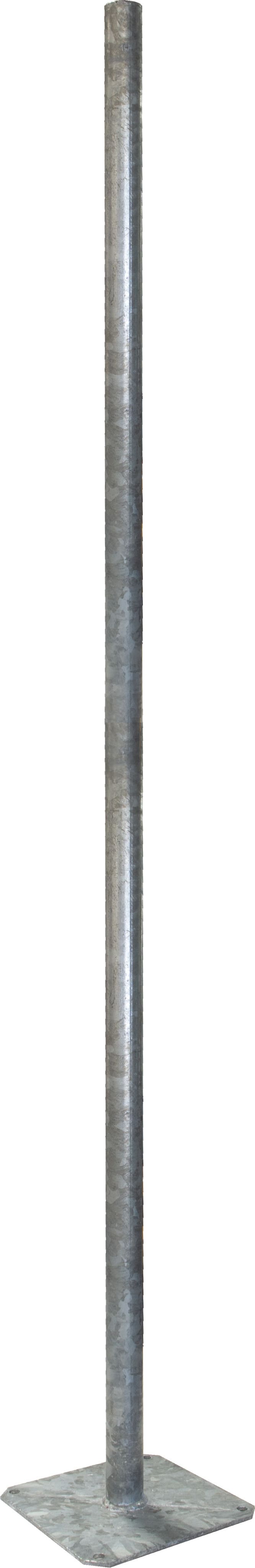 BPT - Palo con base per fissaggio barriere da esterno. BQ810AS, BQ815AS, BE820AS, BE825AS, altezza 2 m. BIPL2 PALO FISSAGGIO BARRIERE EST.2M.