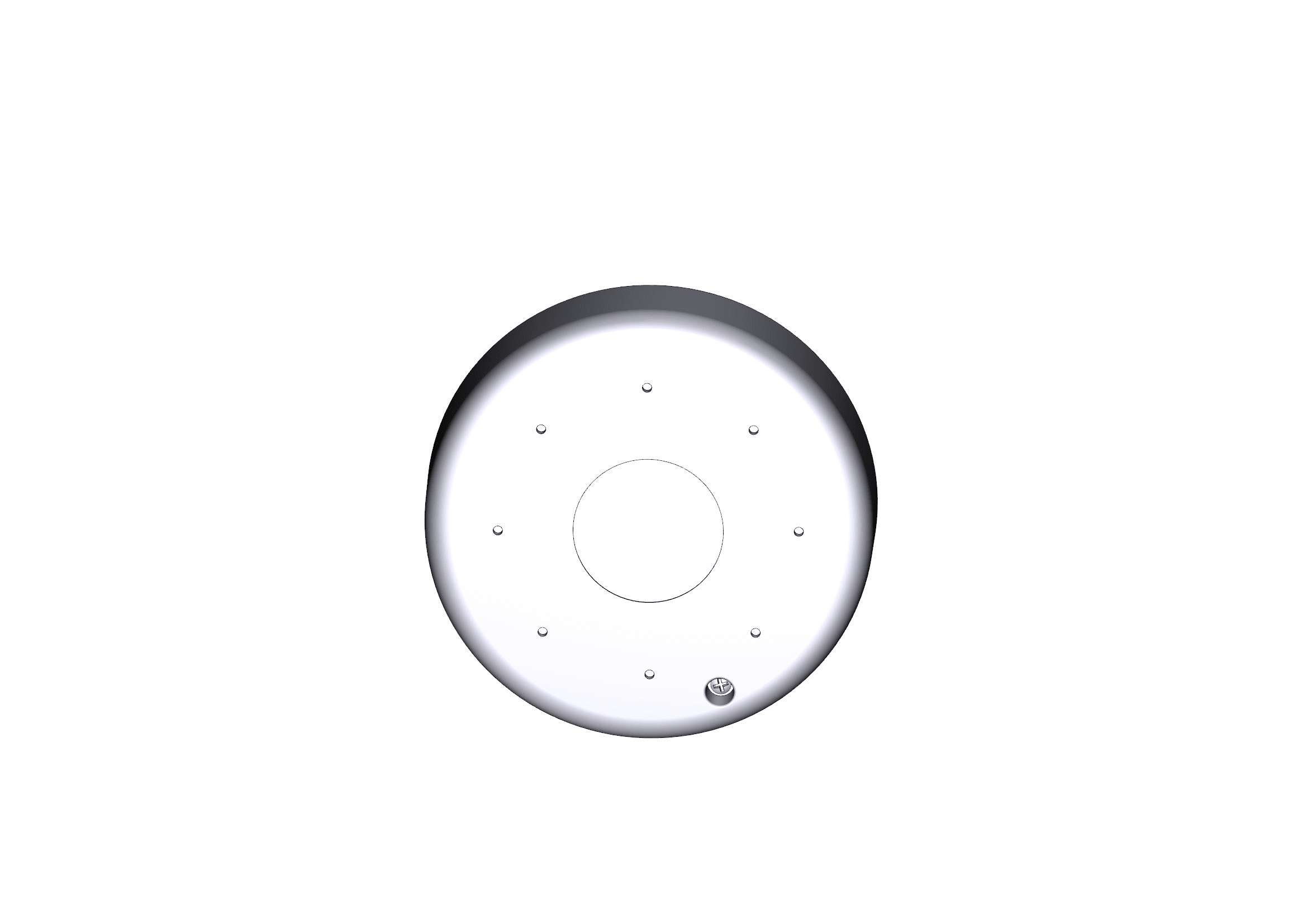 CAME - Coperchio braccio trasmissione OPB001 RAL 7024.