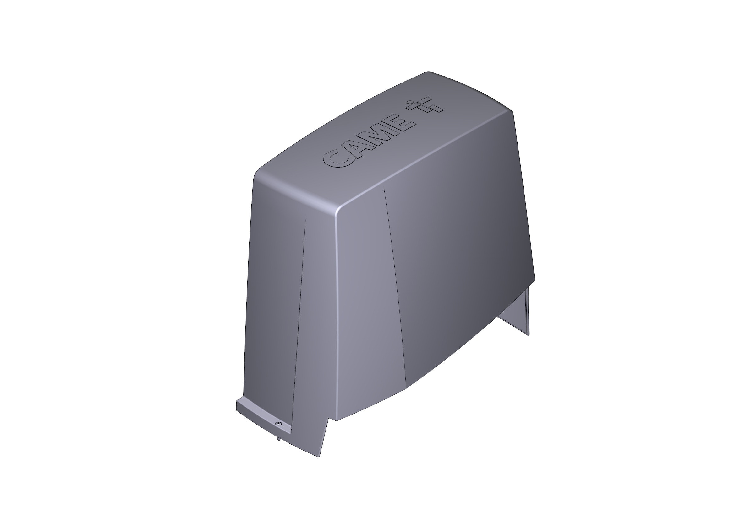 CAME - Coperchio motoriduttore dark grey bkv ral 7024.