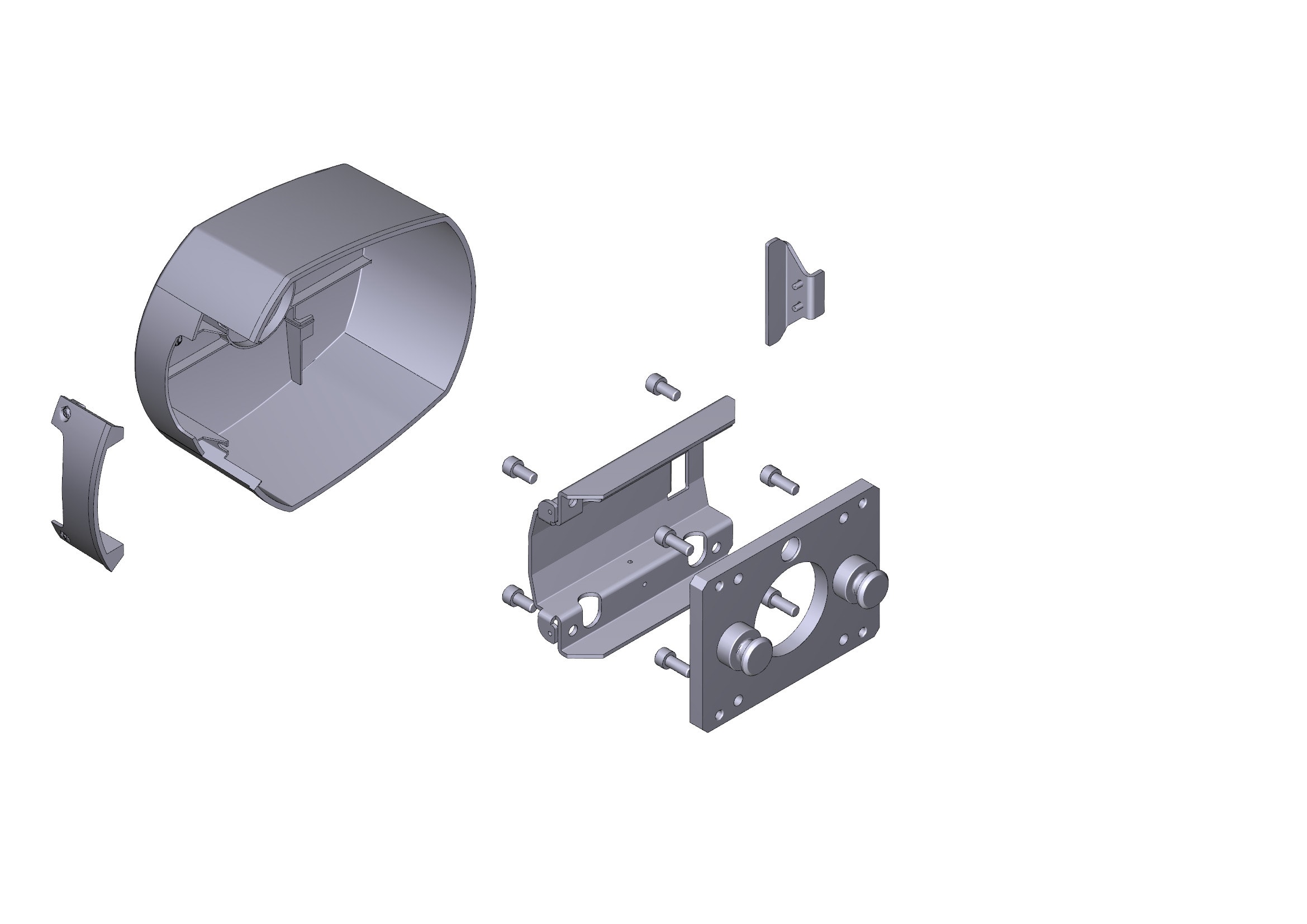 CAME - Aggancio asta per barriera GPX40.