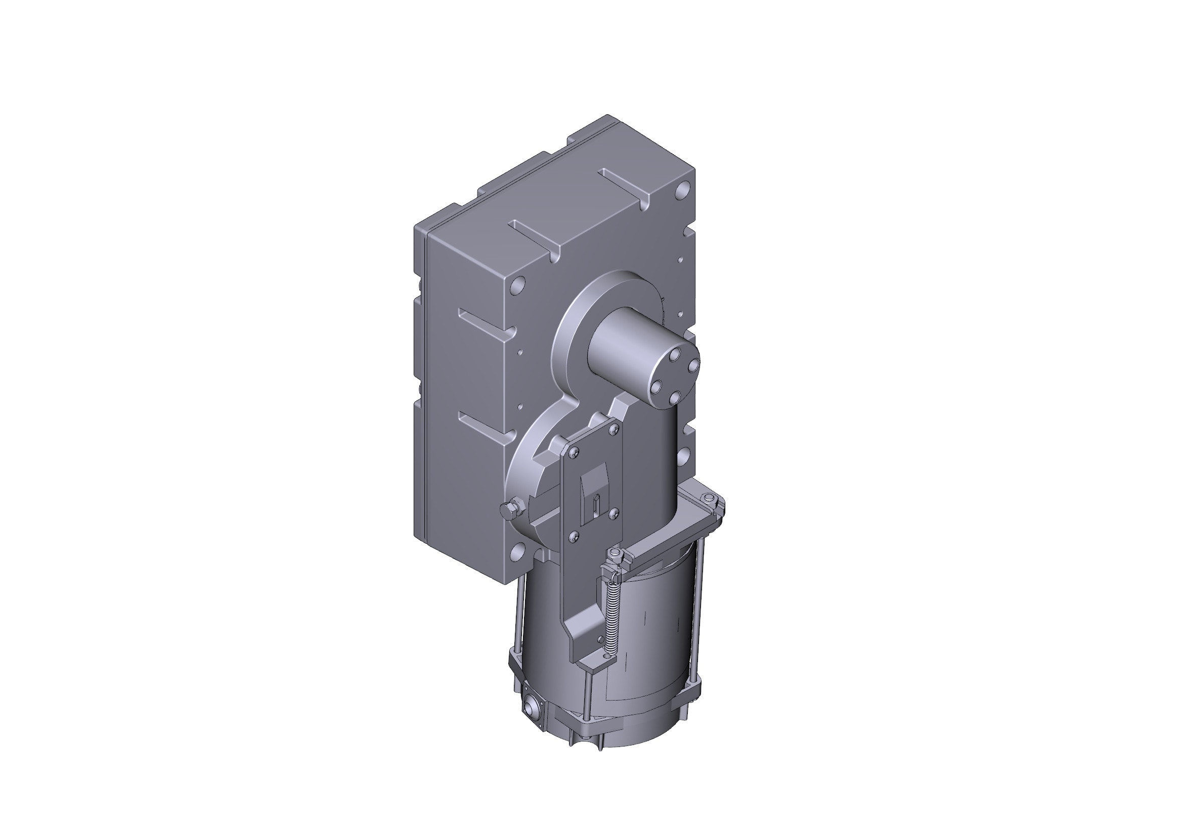 CAME - Motoriduttore GT4 24V DC per barriera.