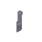 CAME - Gruppo leva sblocco barriera GT4 per barriera.