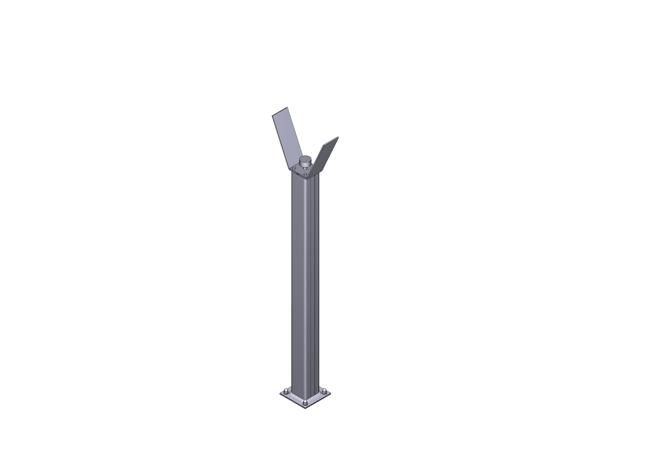 CAME - appoggio fisso asta G12000 per barriera