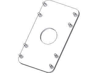 CAME - PIASTRA INTERMEDIA GARD LS6-LT6
