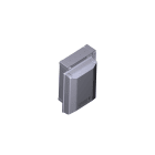 CAME - Coperchio e base quadro 236x316mm per comando.
