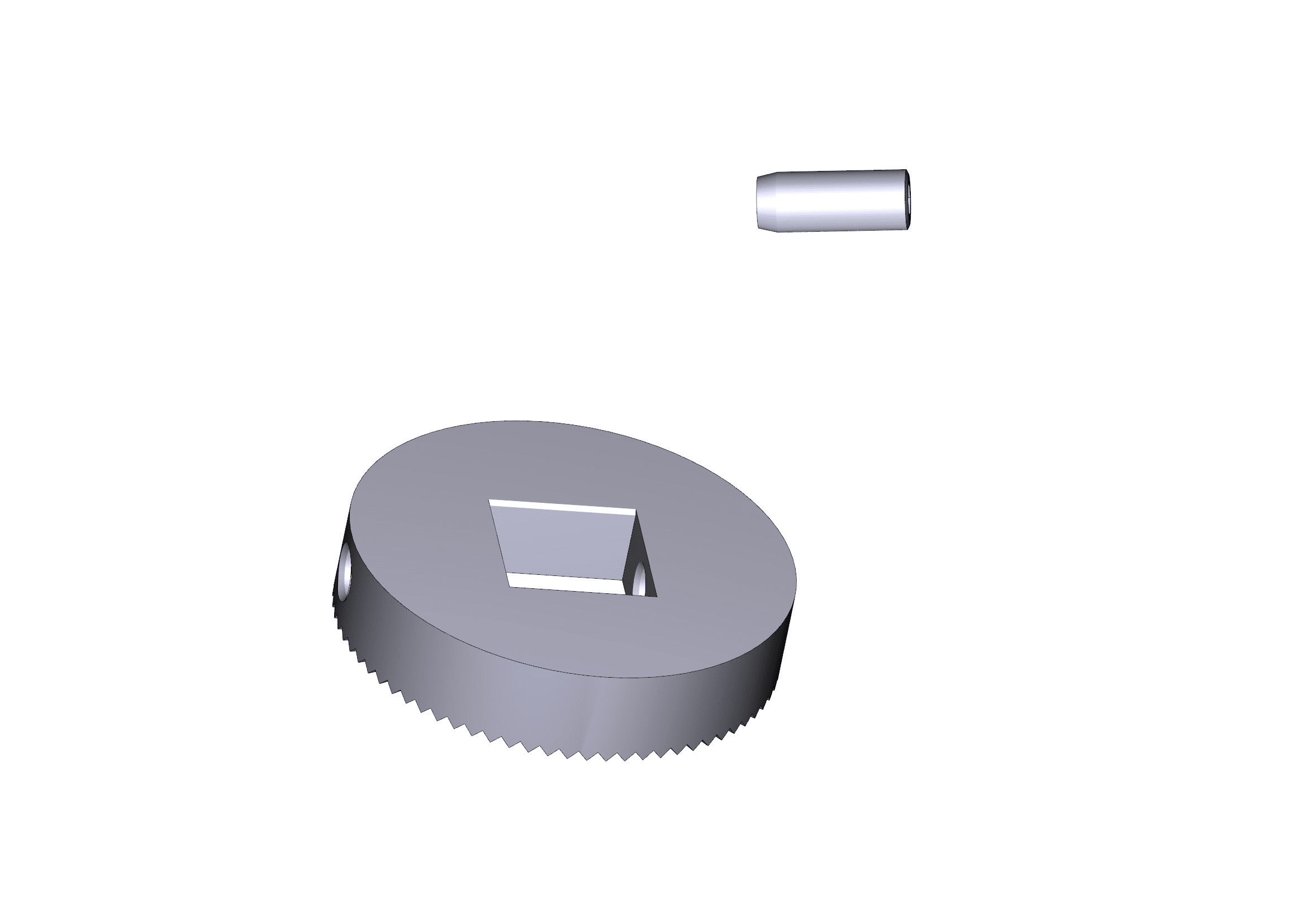 CAME - Dischi frizione superiore 2pz per scuri 24 V.