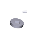 CAME - Dischi frizione superiore 2pz per scuri 24 V.