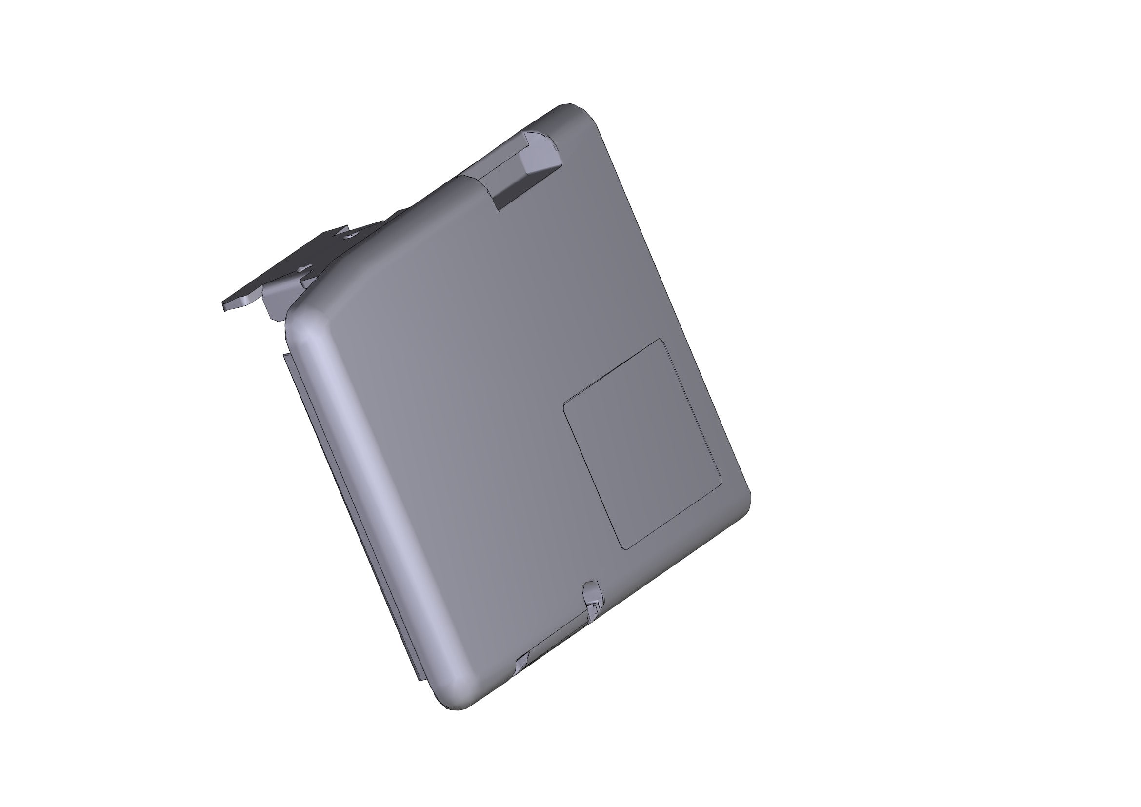 CAME - Testata con supporto destra porta automatica fluo SLB/SLS.