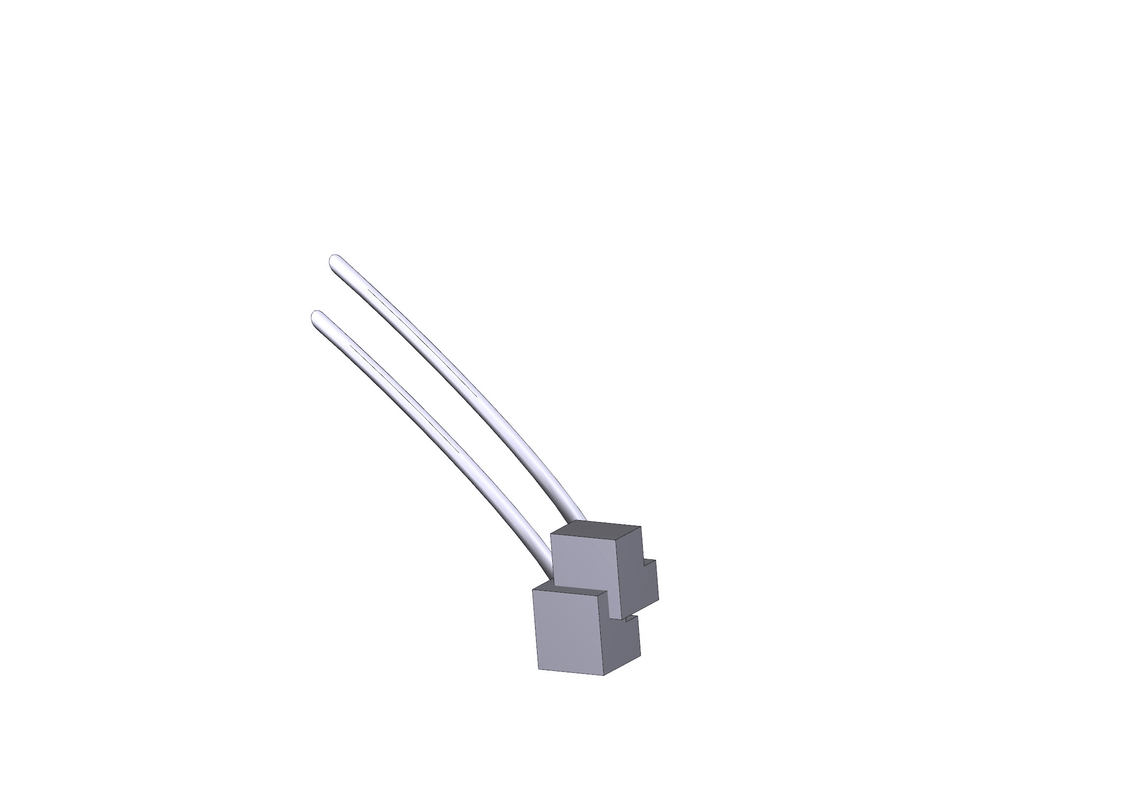 CAME - Cablaggio alimentazione porta automatica fluo SW 150mm.
