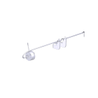 CAME - Elettroblocco completo per porta automatica e sipario.