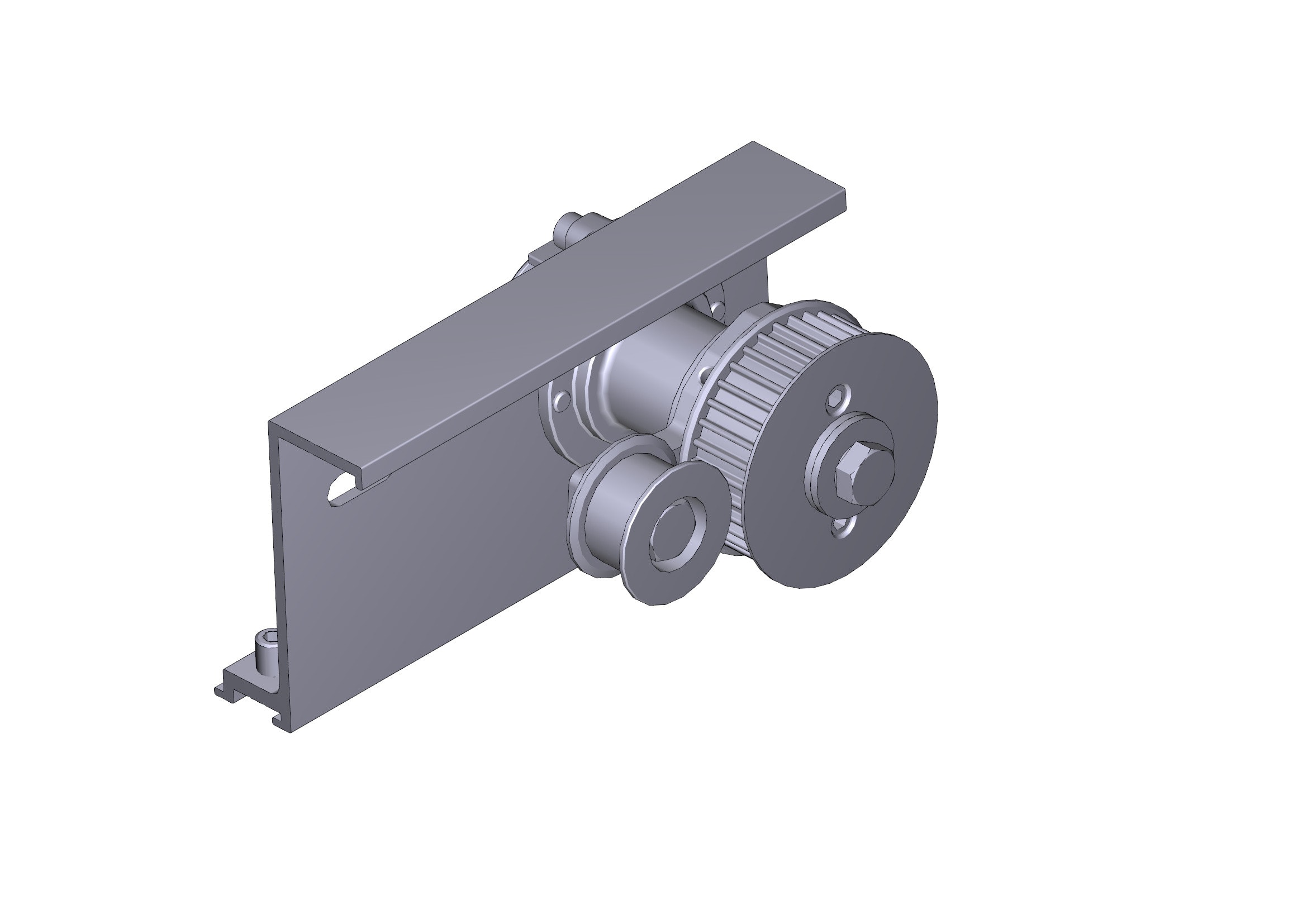 CAME - Gruppo rinvio sinistro porta automatica fluo SLT.