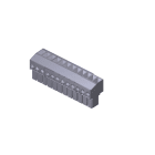 CAME - Morsettiera innesto 12 vie mtmv/01 5pz per modulo elettronico.