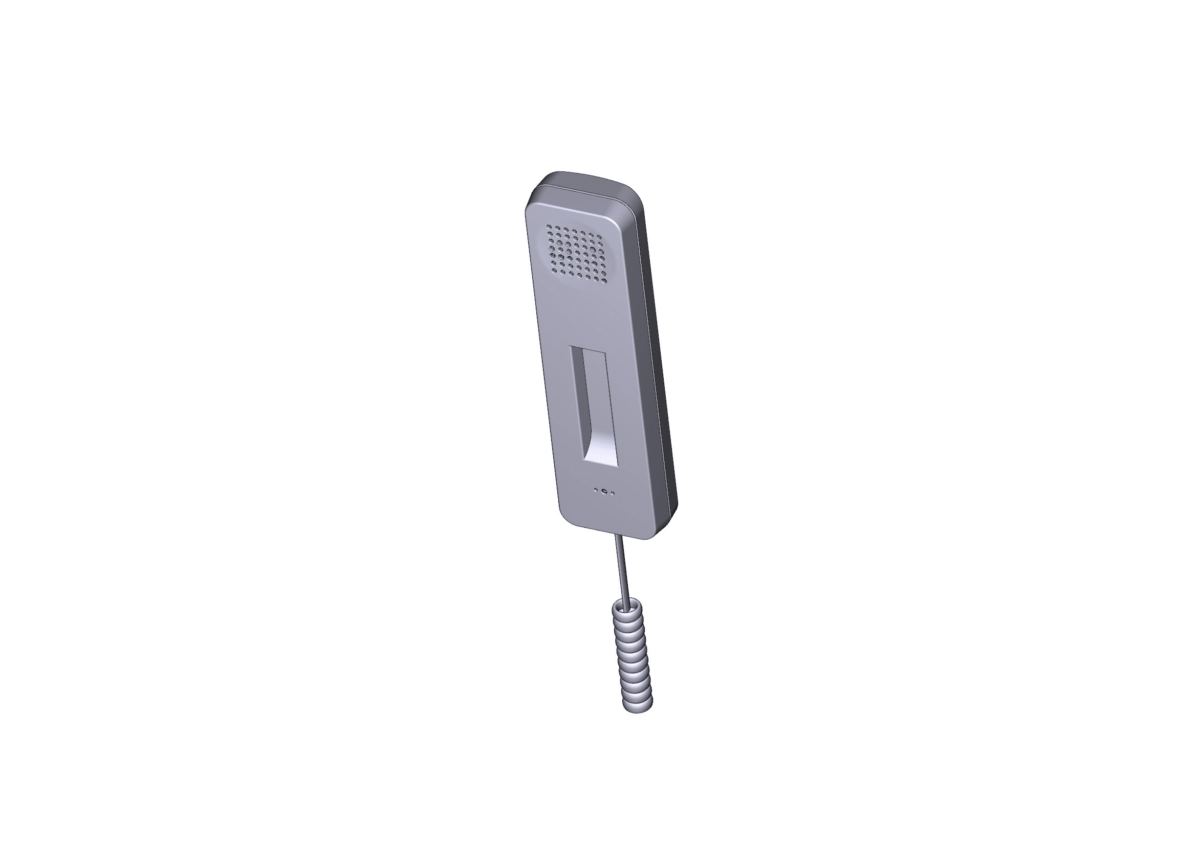CAME - ricambio assemblato cornetta AGT A200 per citofono.
