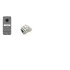 BPT - Kit base videocitofonico espandibile fino a 4 derivati interni, composto da posto esterno LHS V/01 e alimentatore VAS/101, KIT FREE-LHS V 230V.
