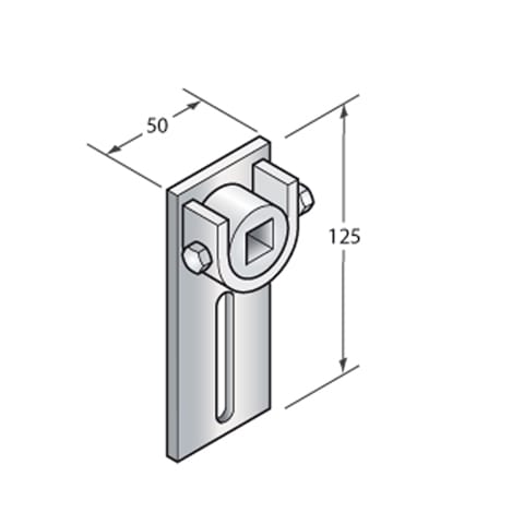 CAME - supporto registrabile con boccola Q16. 001YM0002