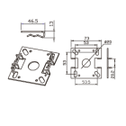 CAME - Supporto chantier MO5 max 30 Nm. 001YM0109