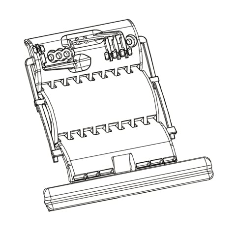 CAME - Blocco attacco rapido per rullo e stecca, 2 pezzi.