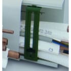 CANALPLAST - TRAVERSINO CON ALETTA FERMATUBI 125 VER CONTR125TB