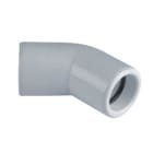 CANALPLAST - GOMITO 25MM X 45 BIA