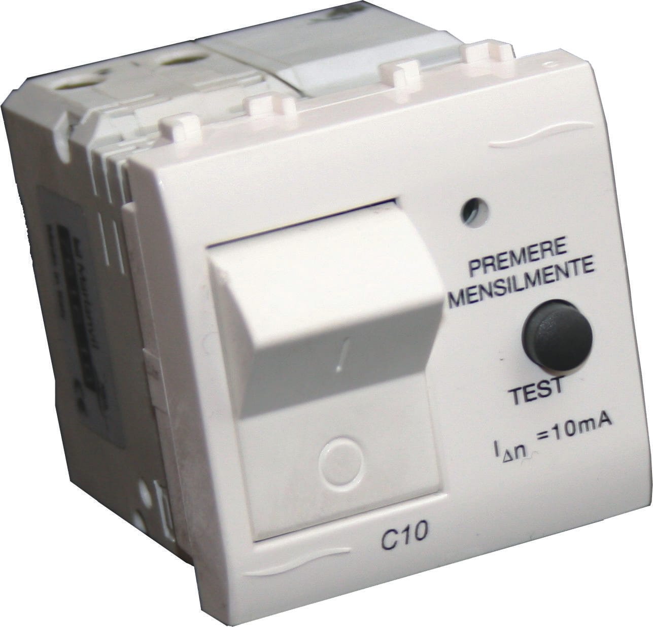 CANALPLAST - INTERRUTTORE MAGNETOTERM.1P+N10A 3KA BEU CP7614.10