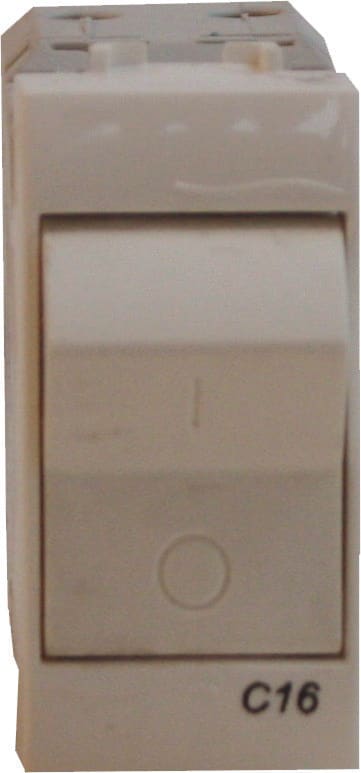 CANALPLAST - INTERRUTTORE MAGNETOTERM.1P+N16A 3KA BEU CP7614.16