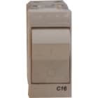 CANALPLAST - INTERRUTTORE MAGNETOTERM.1P+N16A 3KA BEU