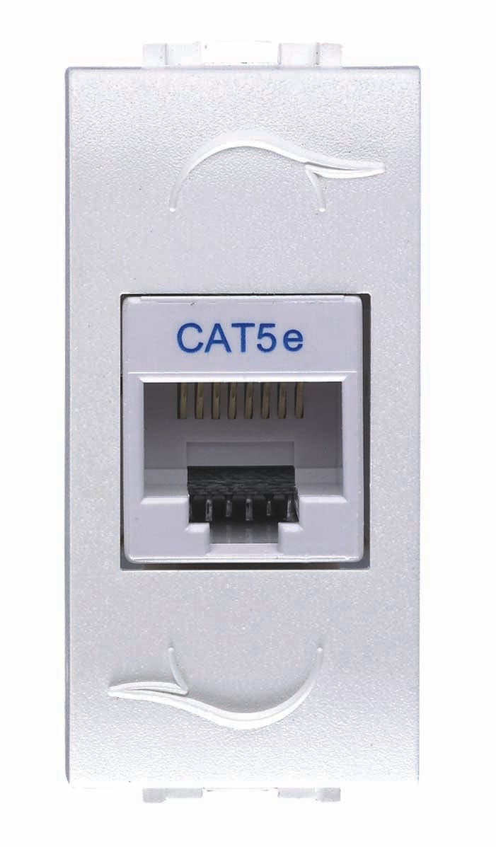 CANALPLAST - PRESA DATI-VOCE RJ45 8P/8C-CAT.5E BEU