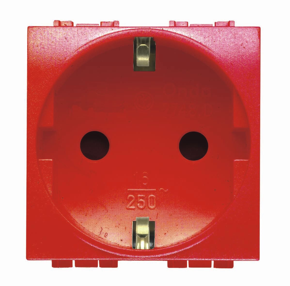 CANALPLAST - PRESA SCHUKO 16A+T.SIC-S/TERRA CENTR.RS